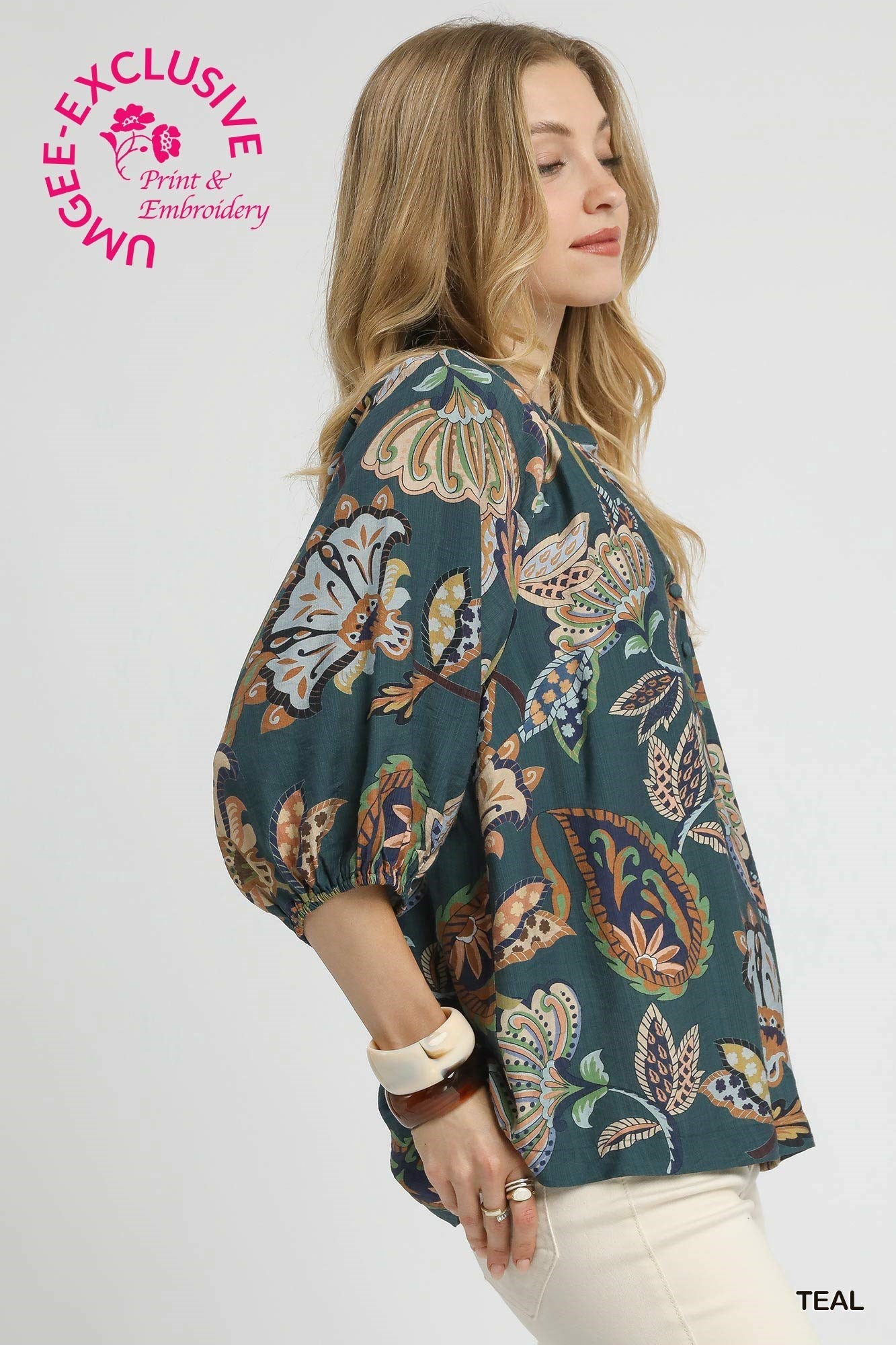 Boho Puff Sleeve