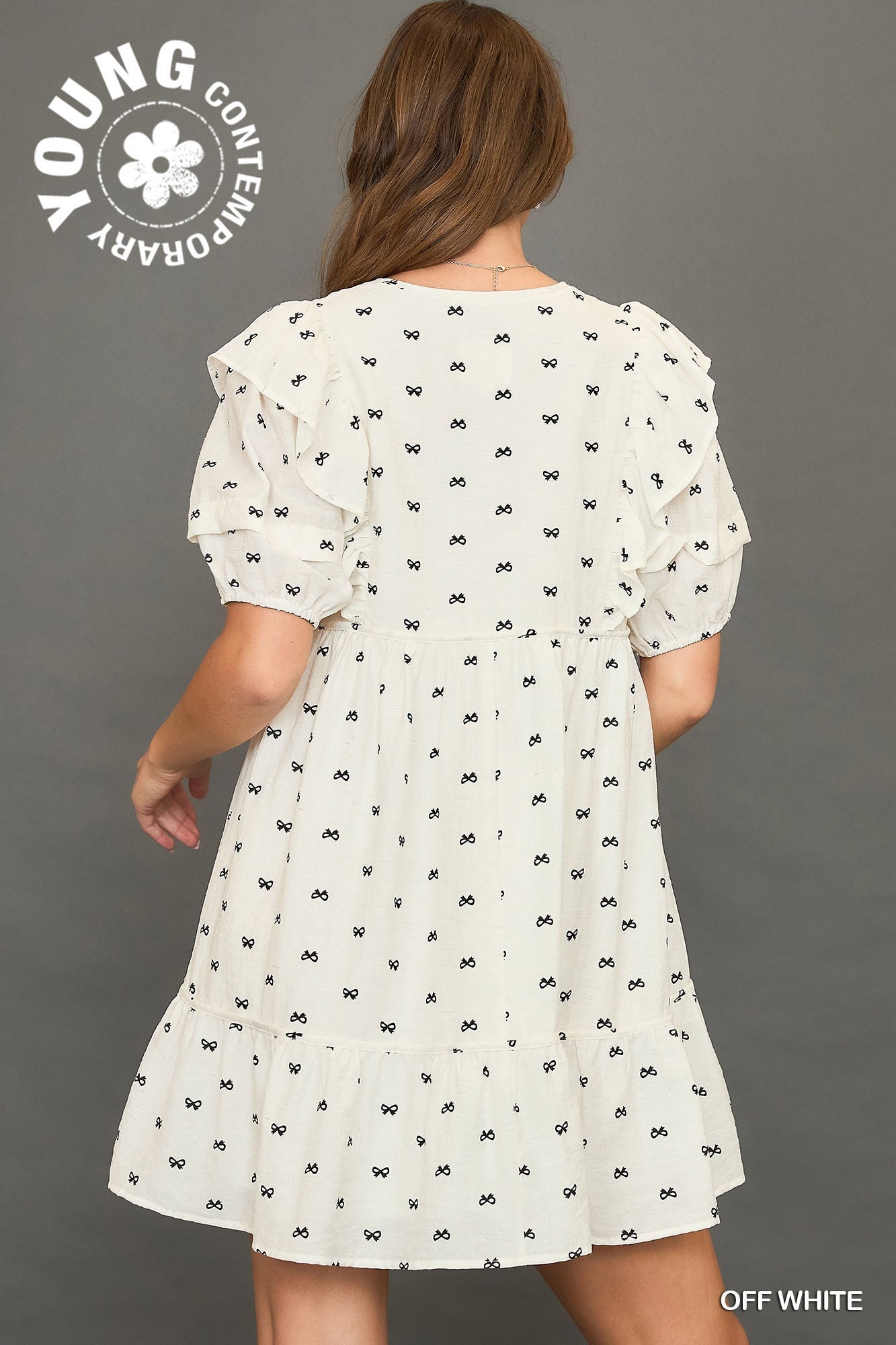 Ribbon Mini Dress