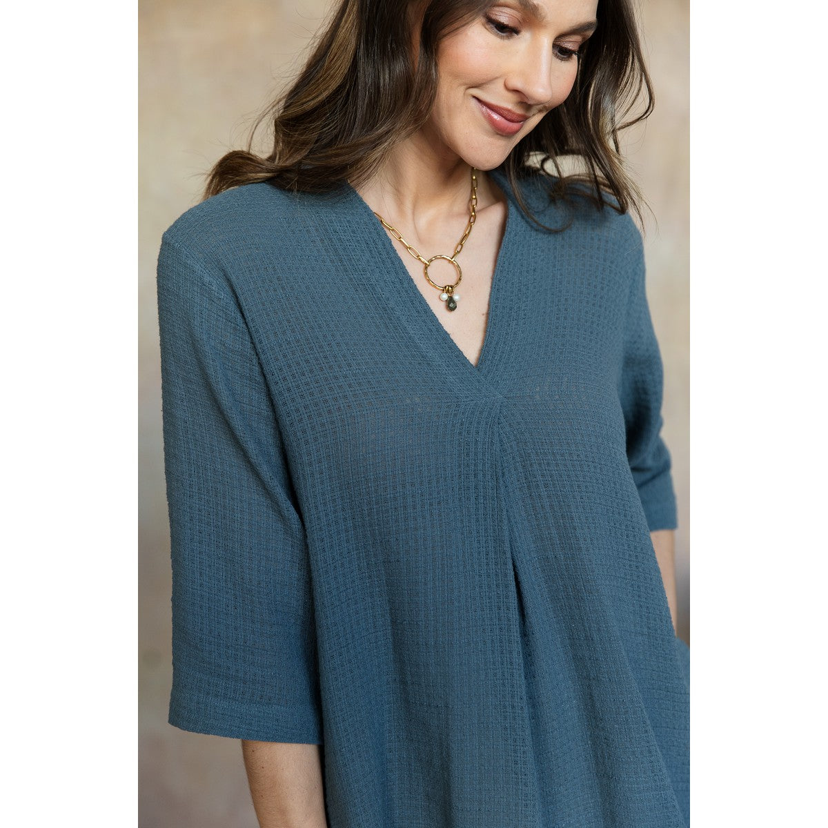 KARISSA COTTON TUNIC TOP