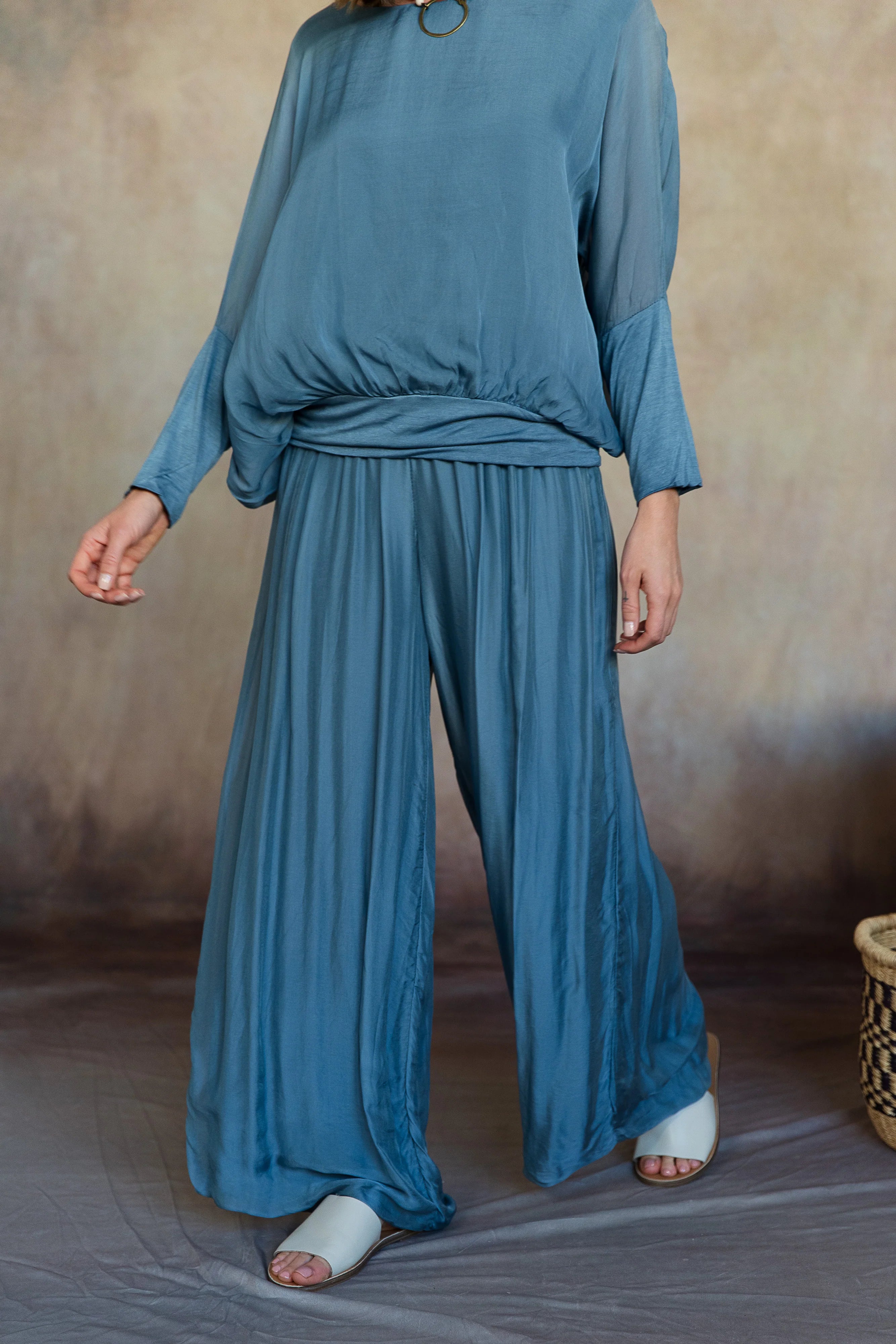 MADELYN SILK PANTS