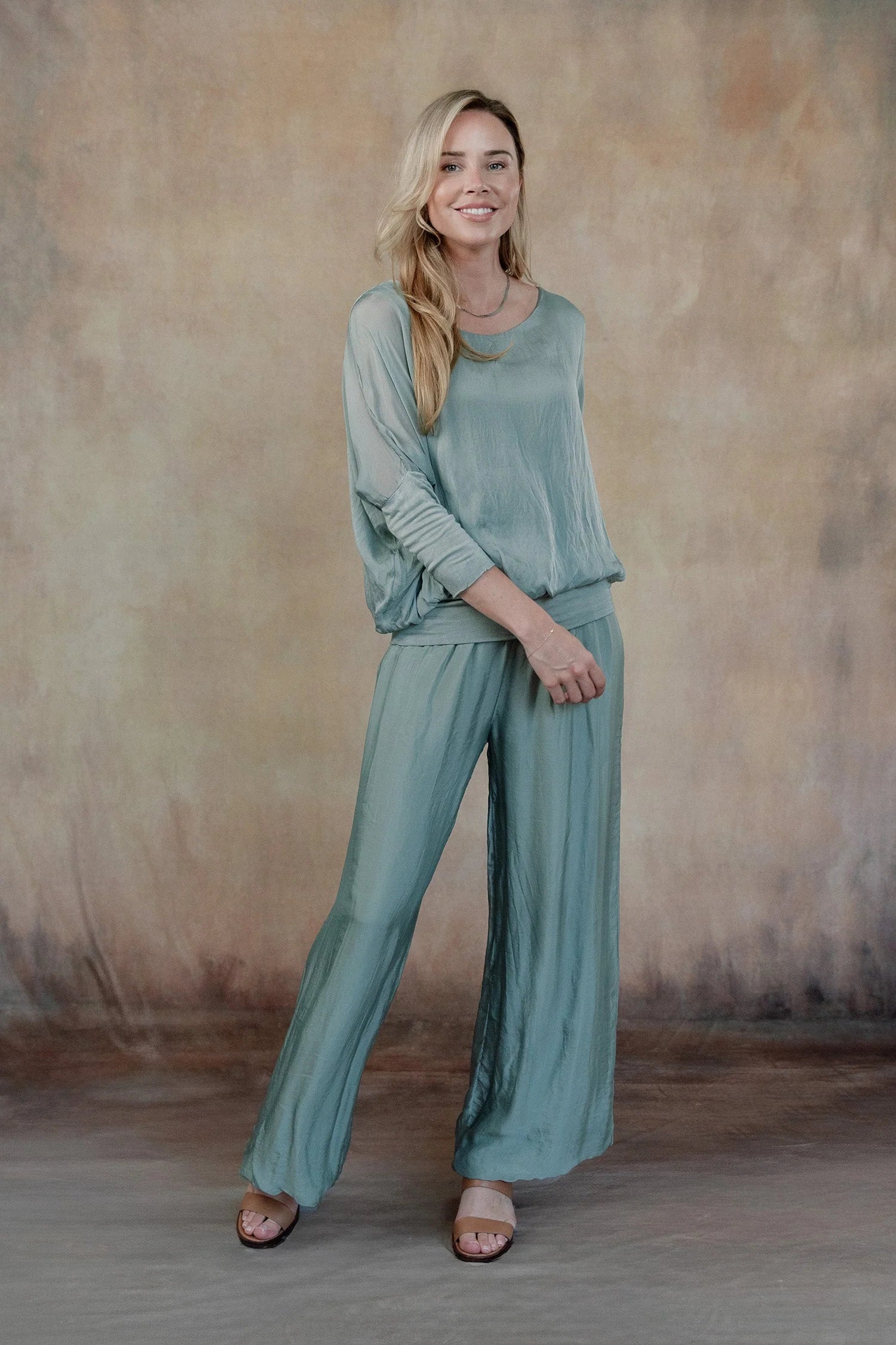 MADELYN SILK PANTS