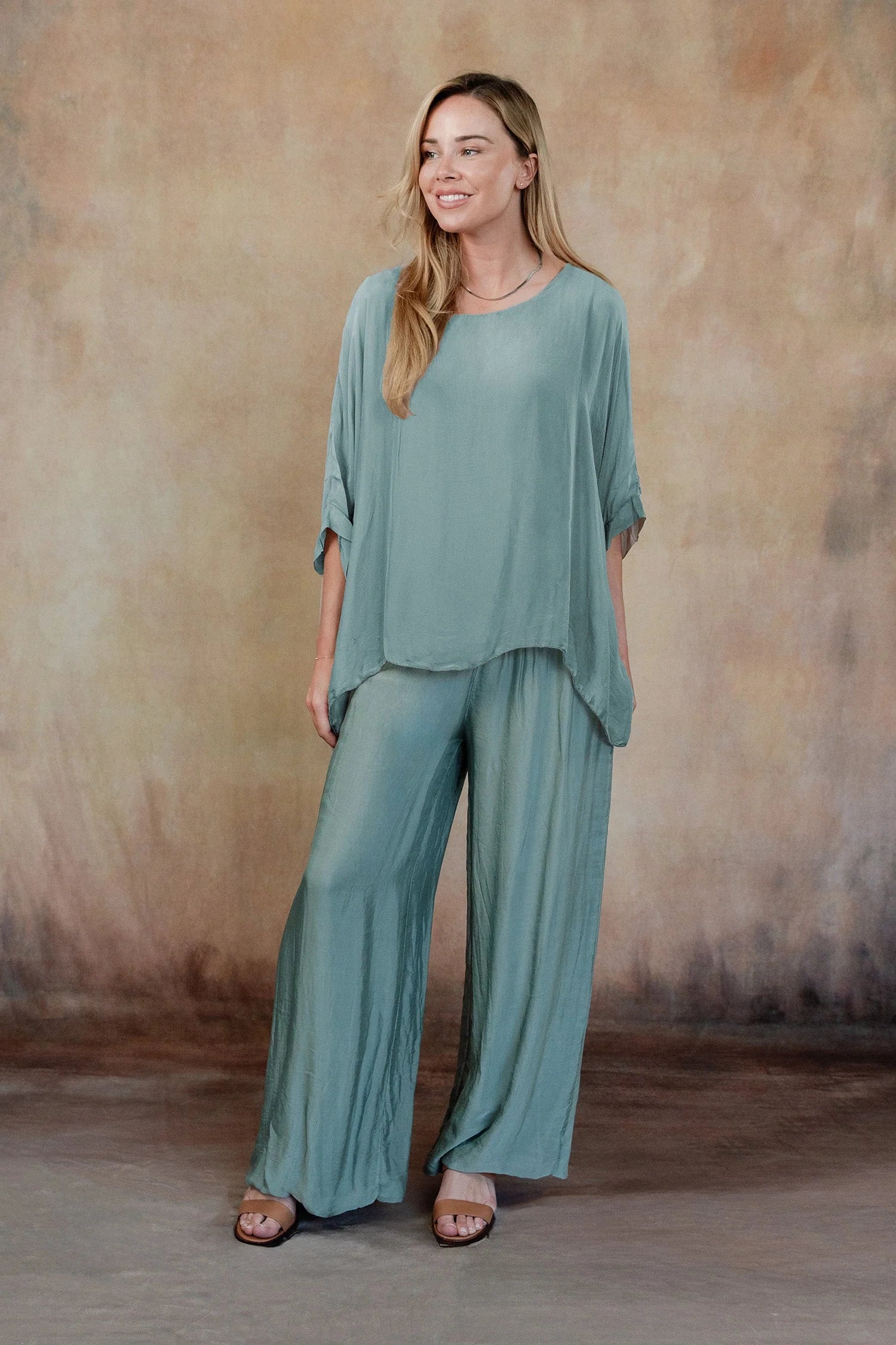MADELYN SILK PANTS