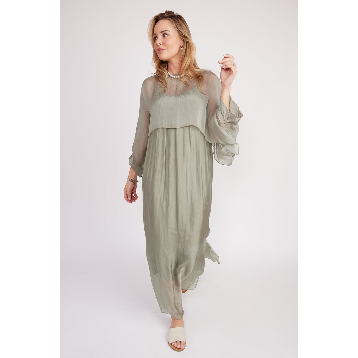 MARINA SILK DRESS