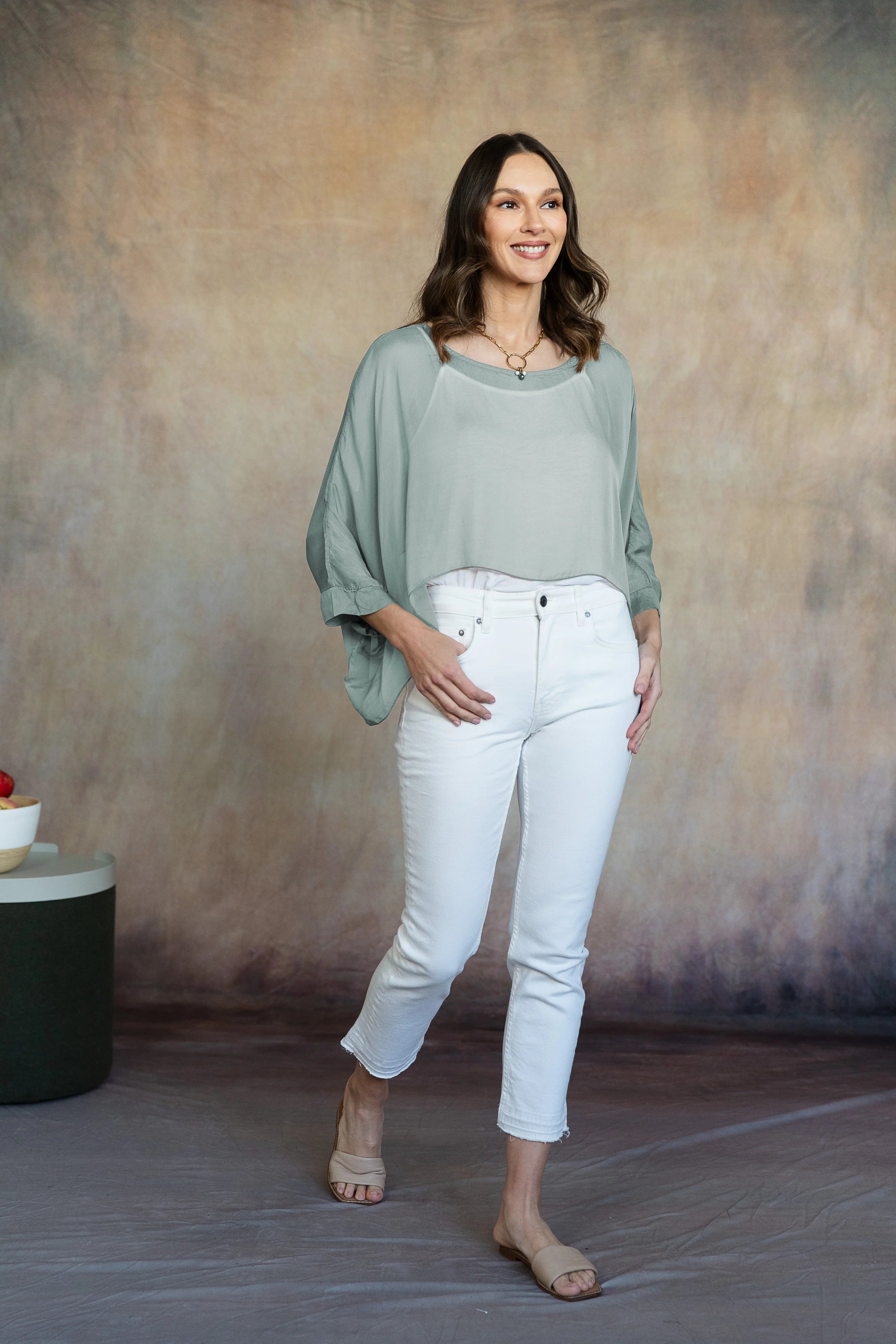MONA SILK TOPPER