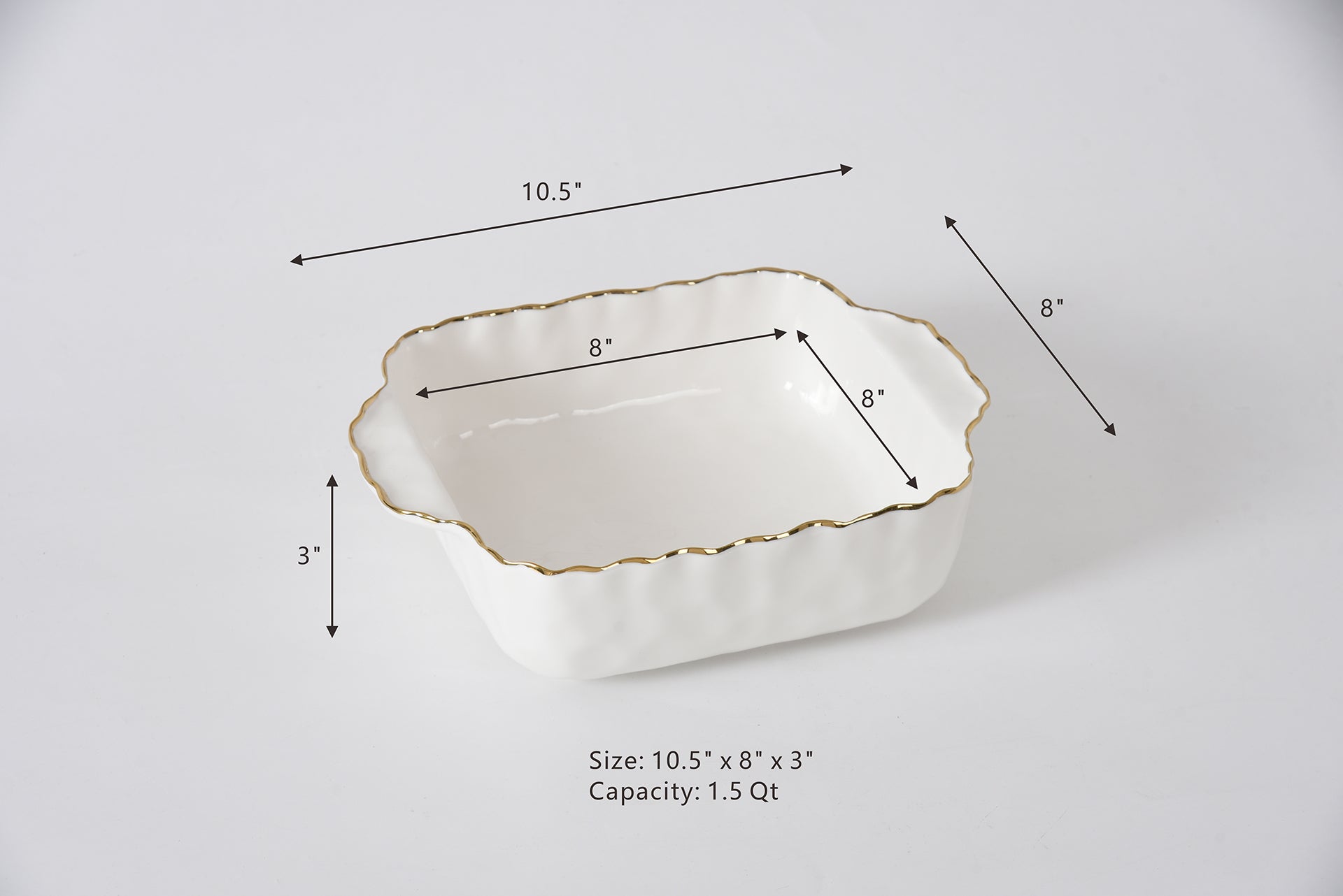 8X8 SQUARE BAKING DISH