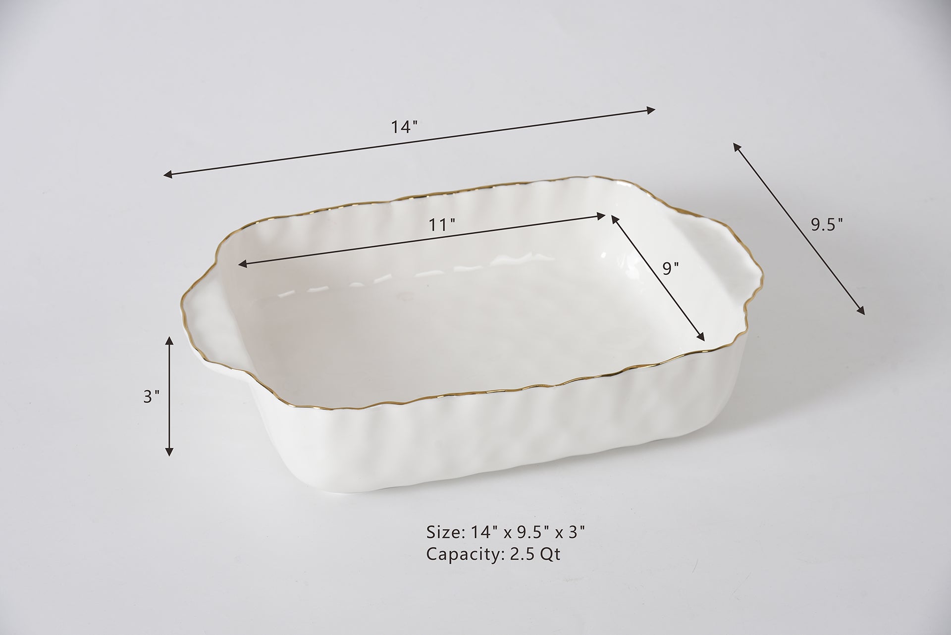 11 X 9 RECTANGULAR BAKING DISH