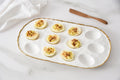 OVAL DEVILED EGG GOLD