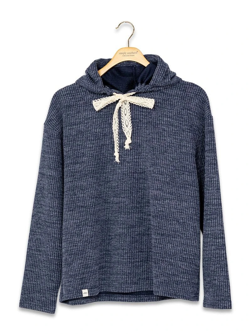 SS SIMPLY CORDED HOODIE