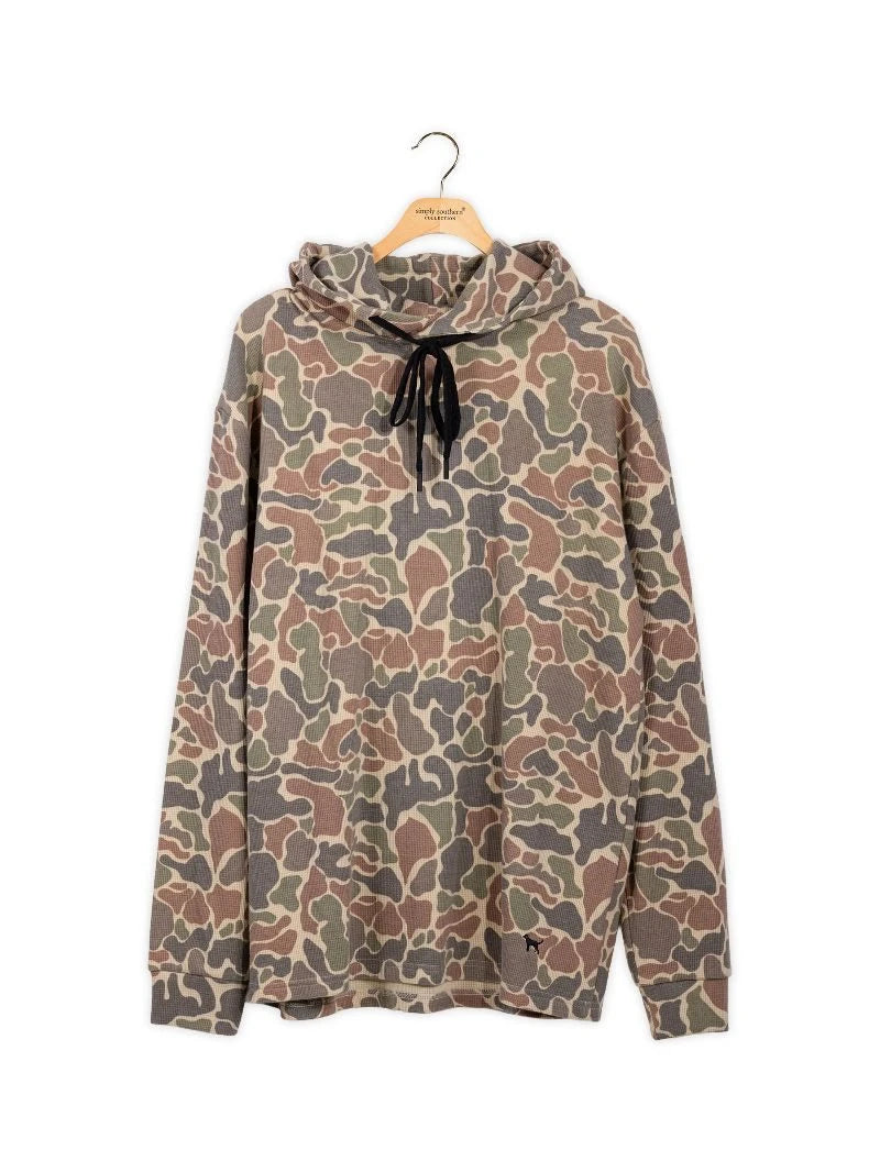 SS MEN'S WAFFLE HOODIE