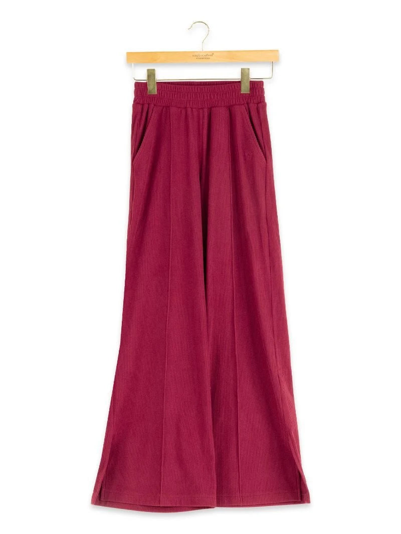 SS RIB KNIT PANT