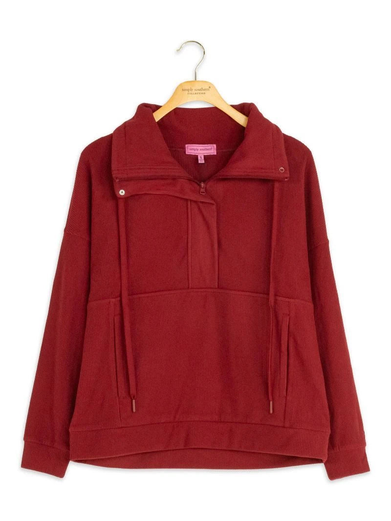 SS RIB KNIT PULLOVER
