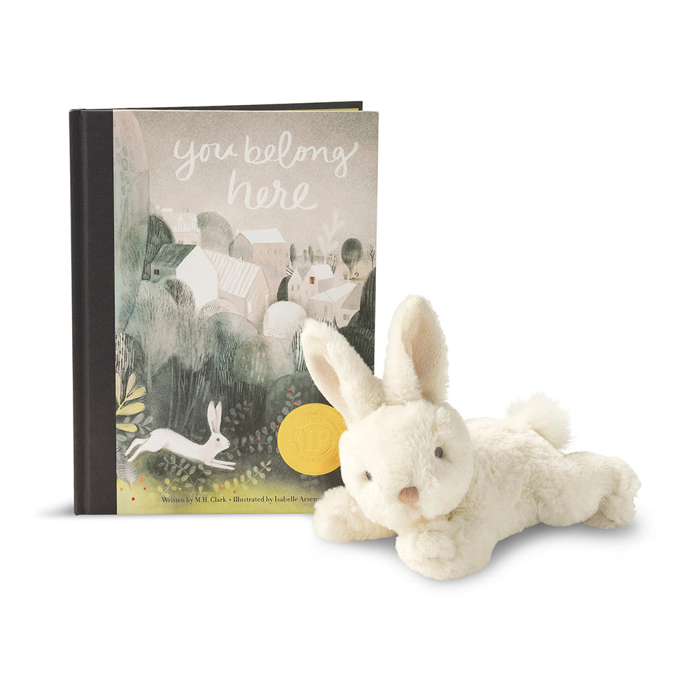 YOU BELONG HERE PLUSH BUNNY