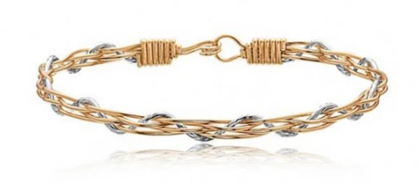 RONALDO DESIGNER JEWELRY CROSSROADS BRACELET - SIZE 6.5