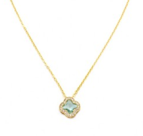 MB-Eliza Aqua Necklace