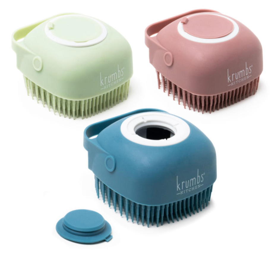 KRUMBS KITCHEN SILICONE DISH SCRUBBER