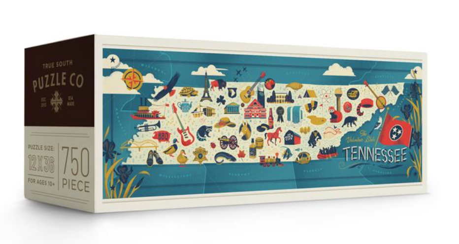 PUZZLE TENNEESSE MAP
