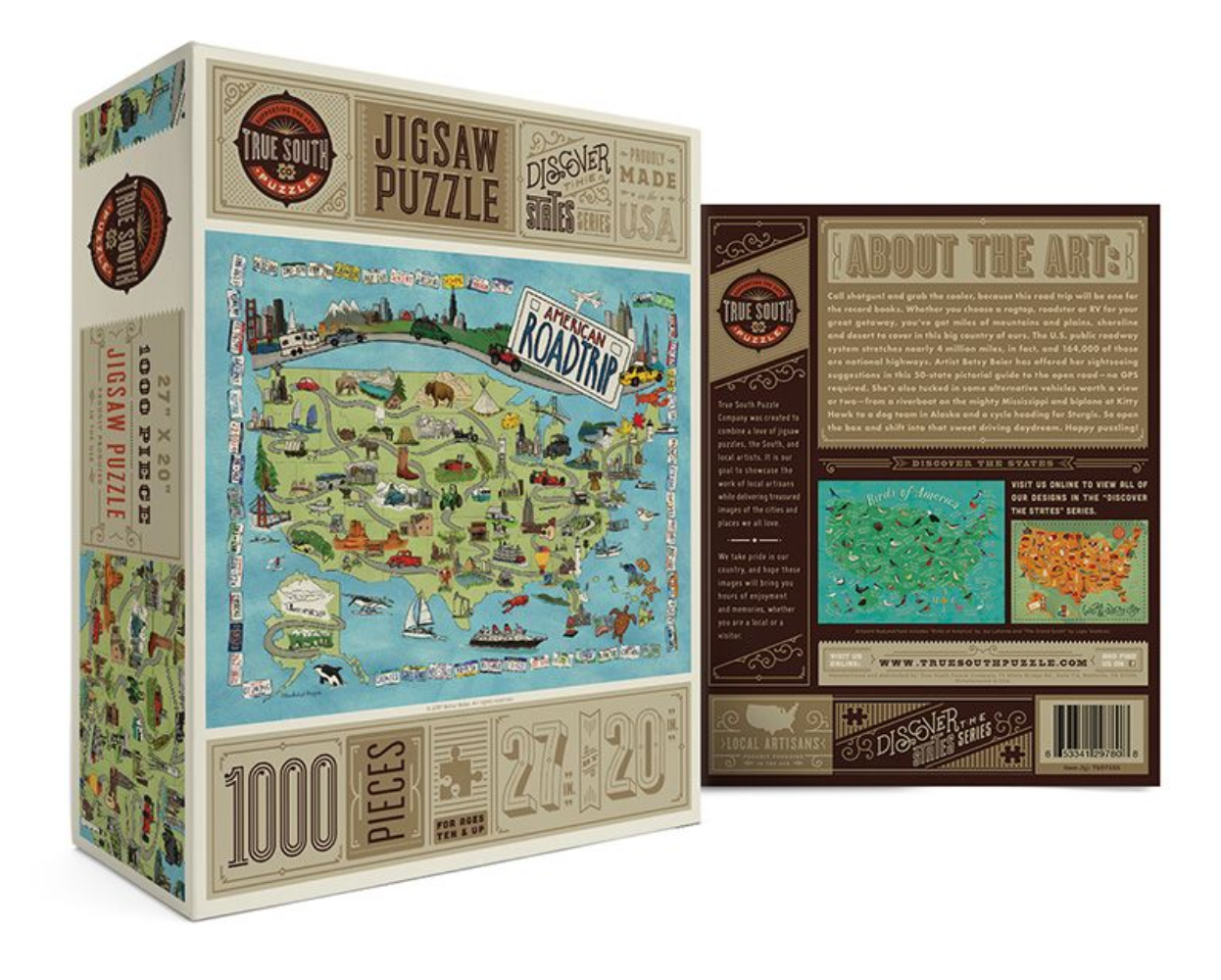 AMERICAN ROAD TRIP PUZZLE