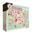 PUZZLE UNITED STATES OF ICE CREAM