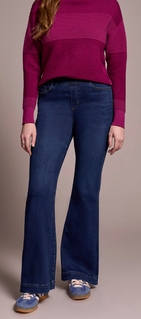 AUDREY PULL ON FLARE JEANS