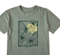 LIFE IS GOOD WOMEN'S  BUTTERFLY MEDLEY SHORT SLEEVE