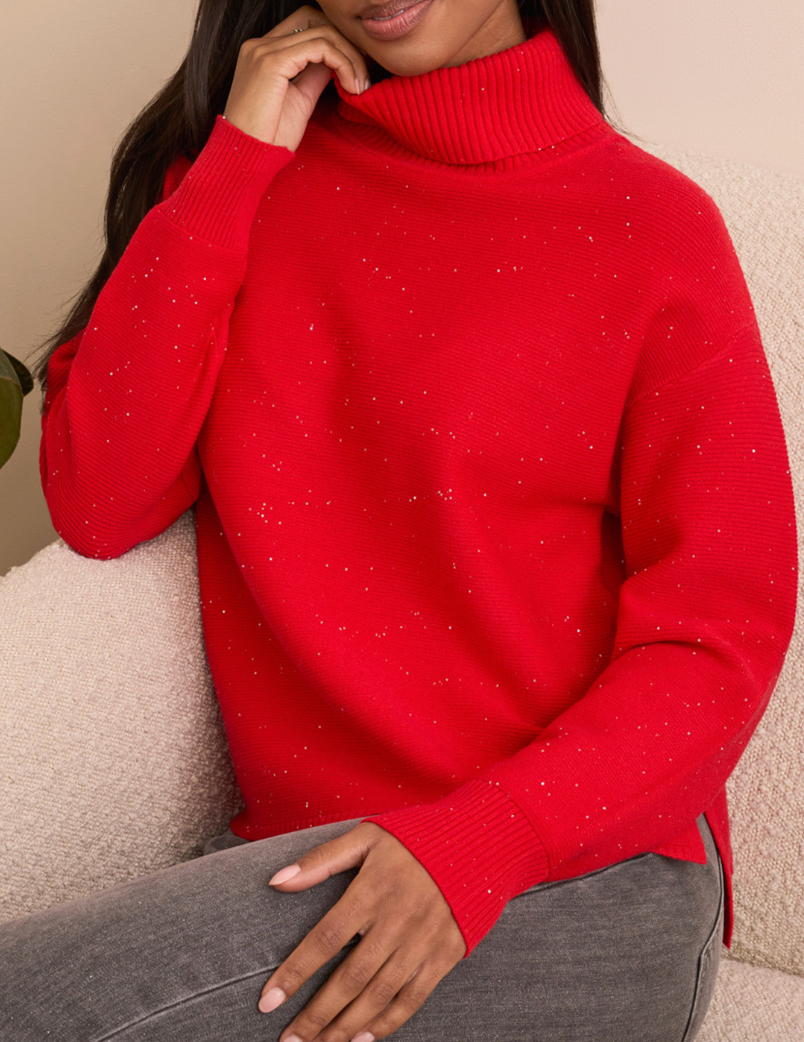 CARMINE SHINE SWEATER