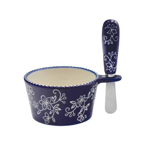 10OZ. DIP BOWL WITH SPREADER