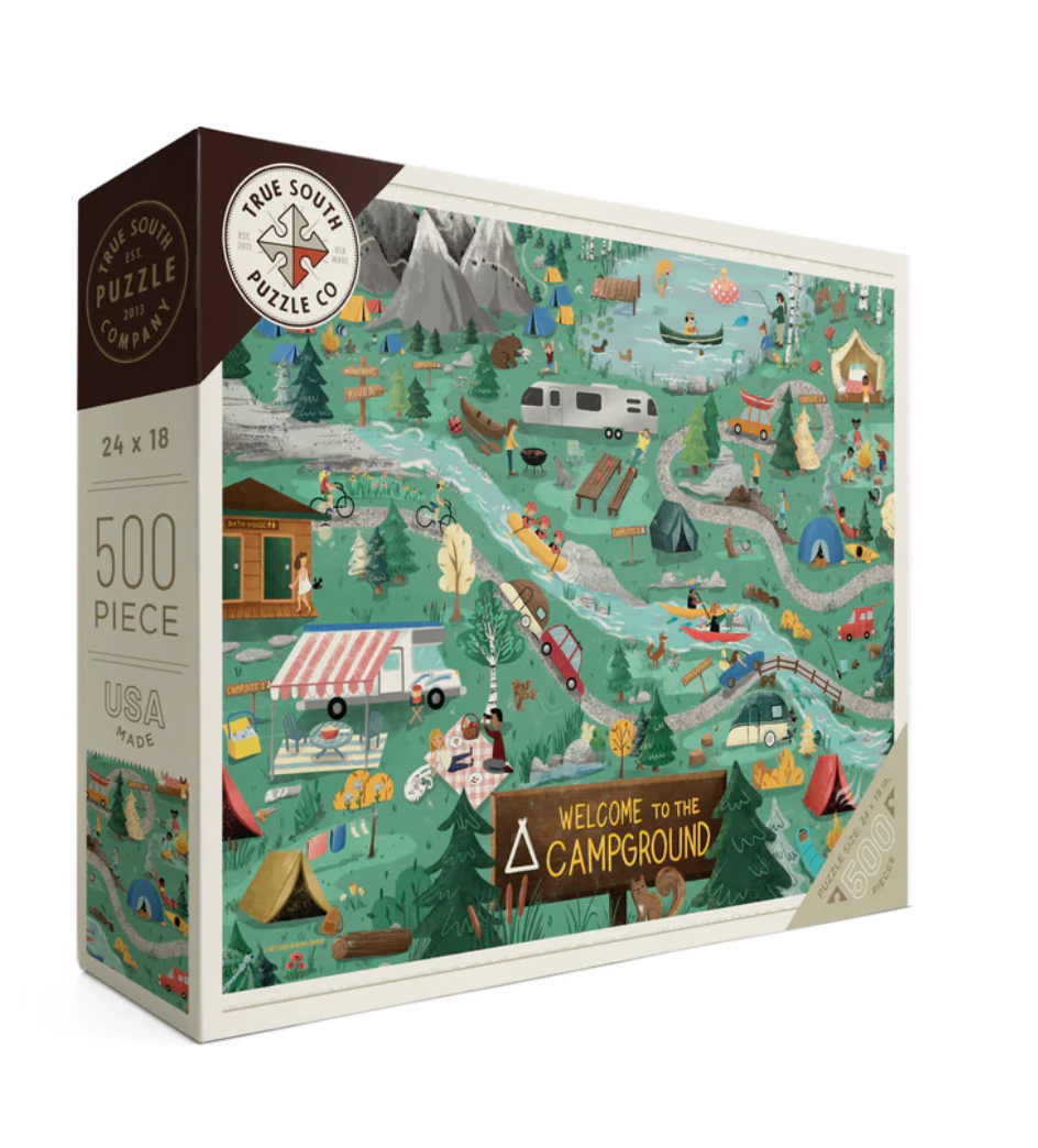 PUZZLE WELCOME TO THE CAMPGROUND