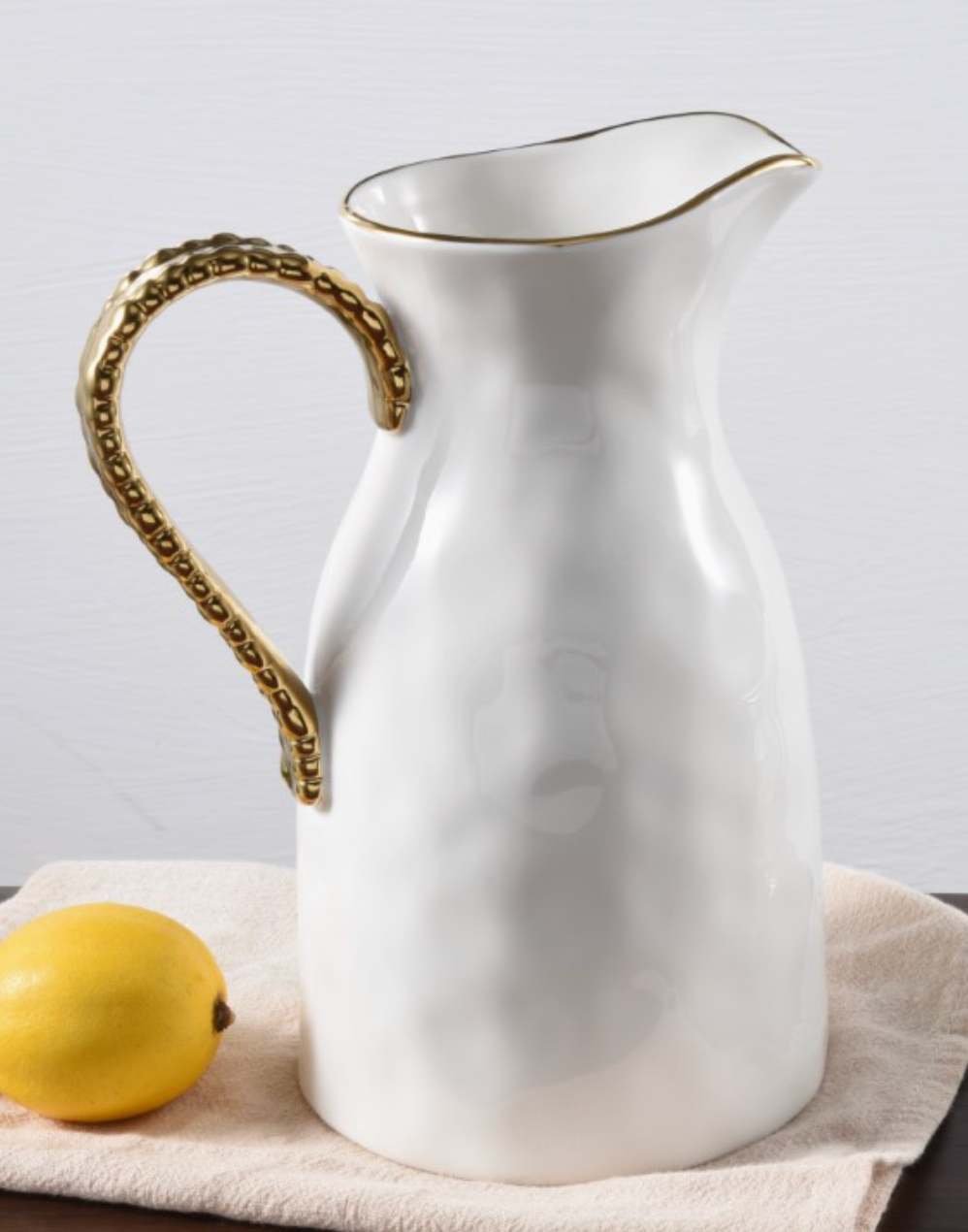WATER PITCHER GOLD