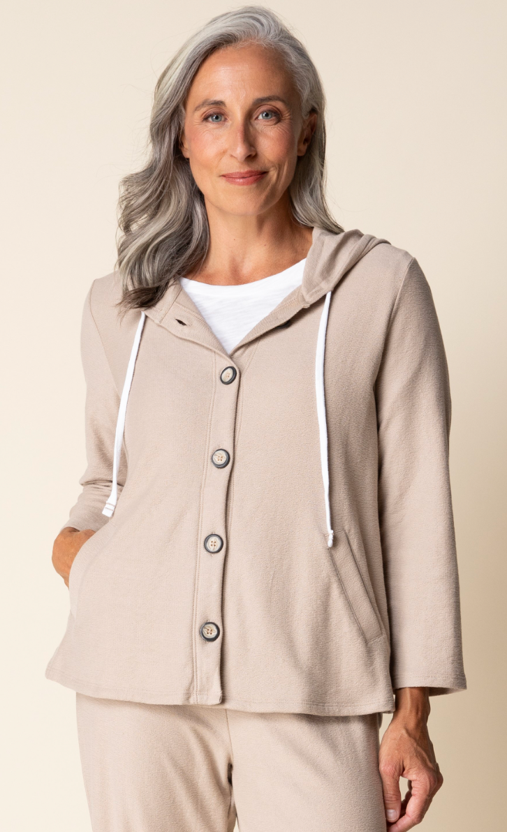 PASADENA CANYON HOODIE: OAKWOOD