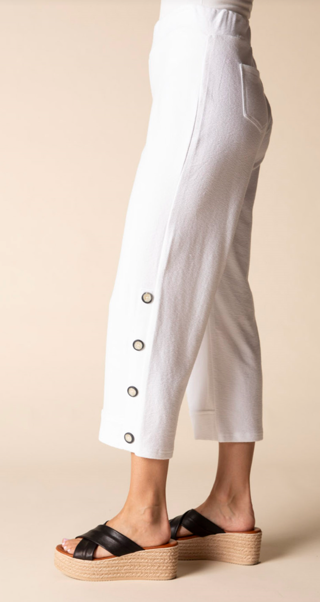 PASADENA PANT: WHITE