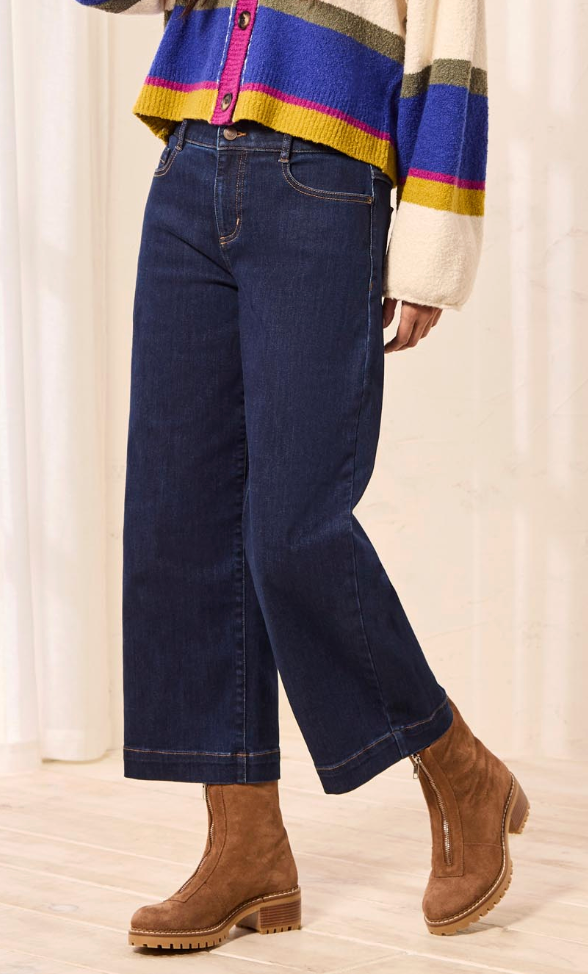 AUDREY HUGGING CROP DENIM