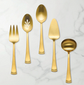 PORTOLA GOLD SATIN 5 PC HOSTESS SET