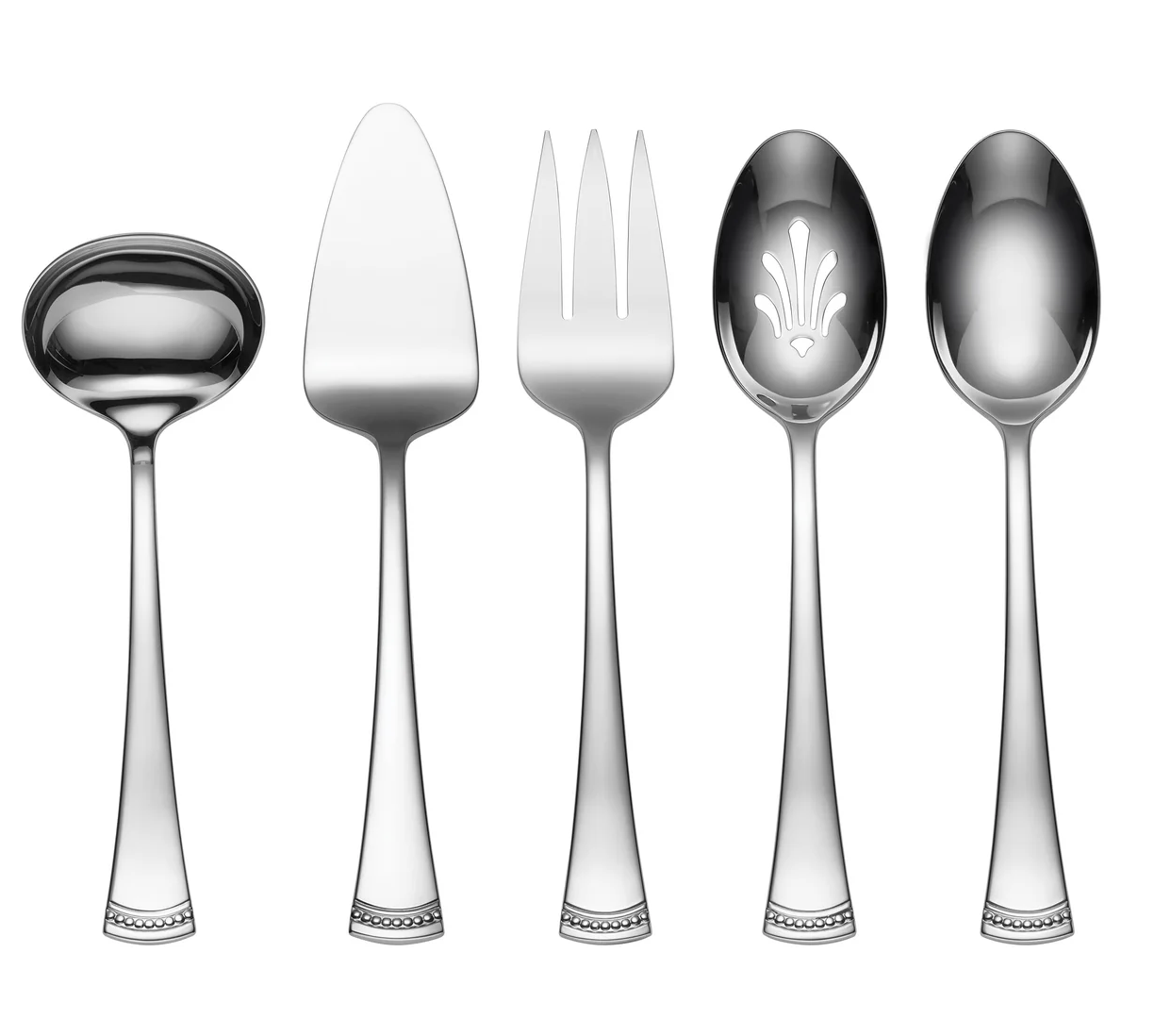 PORTOLA SILVER 5 PC HOSTESS SET
