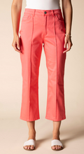 CORAL CROP FLARE PANT