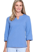 BLUE NEEDLE NOTCH TOP