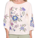 MULTI COLOR EMROIDERED PESANT TOP