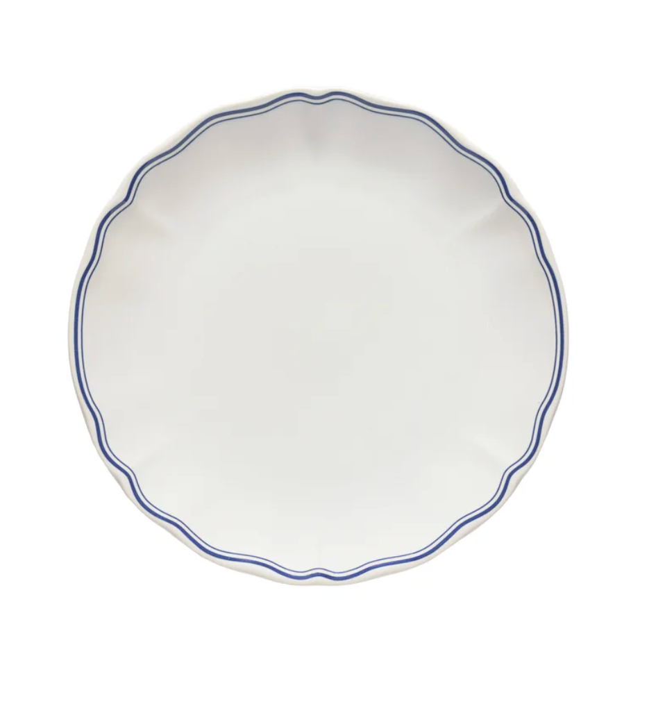 VILA BLUE FILET SALAD PLATE