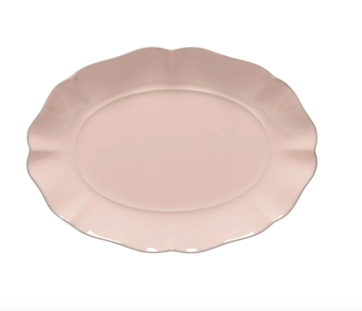 SMALL OVAL PLATTER ROSA PINK