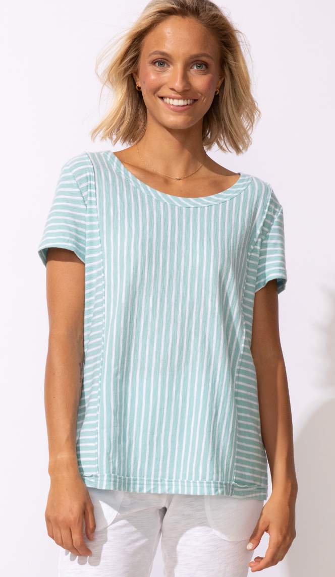 SAN BARB STRIPE TEE