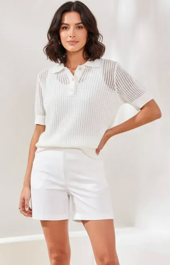 WHITE FLATTEN IT SHORT