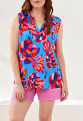 FRILL SLEEVELESS TOP