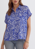 ROYAL BUTTON TOP