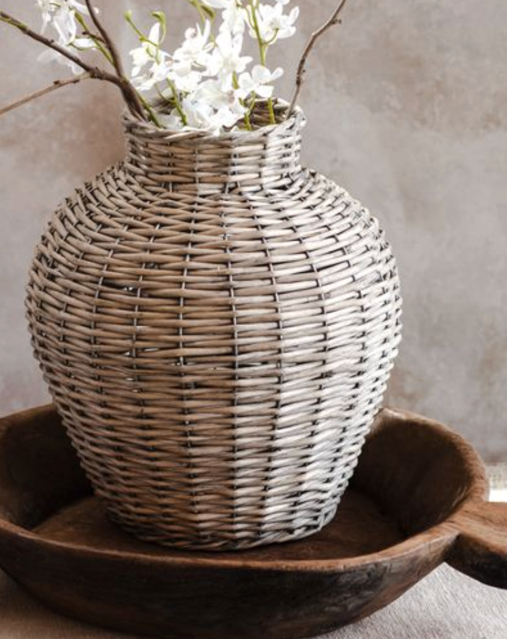 GRAY WILLOW VASE
