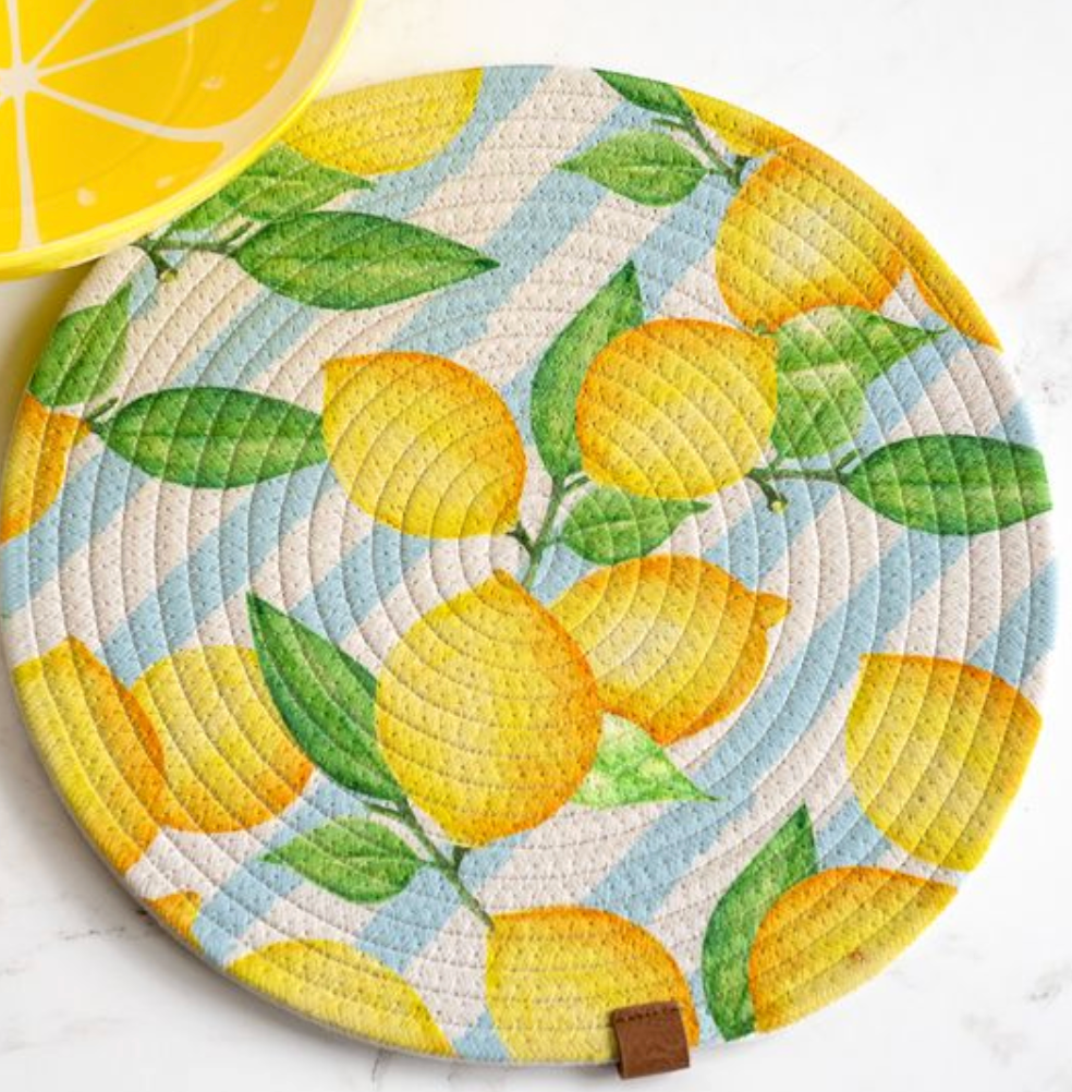 8" LEMON PLACEMAT