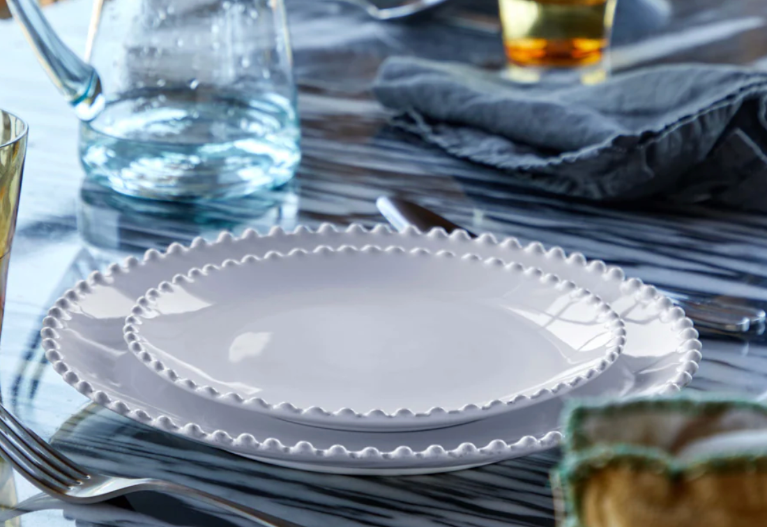 CASAFINA DINNER PLATE PEARL WHITE