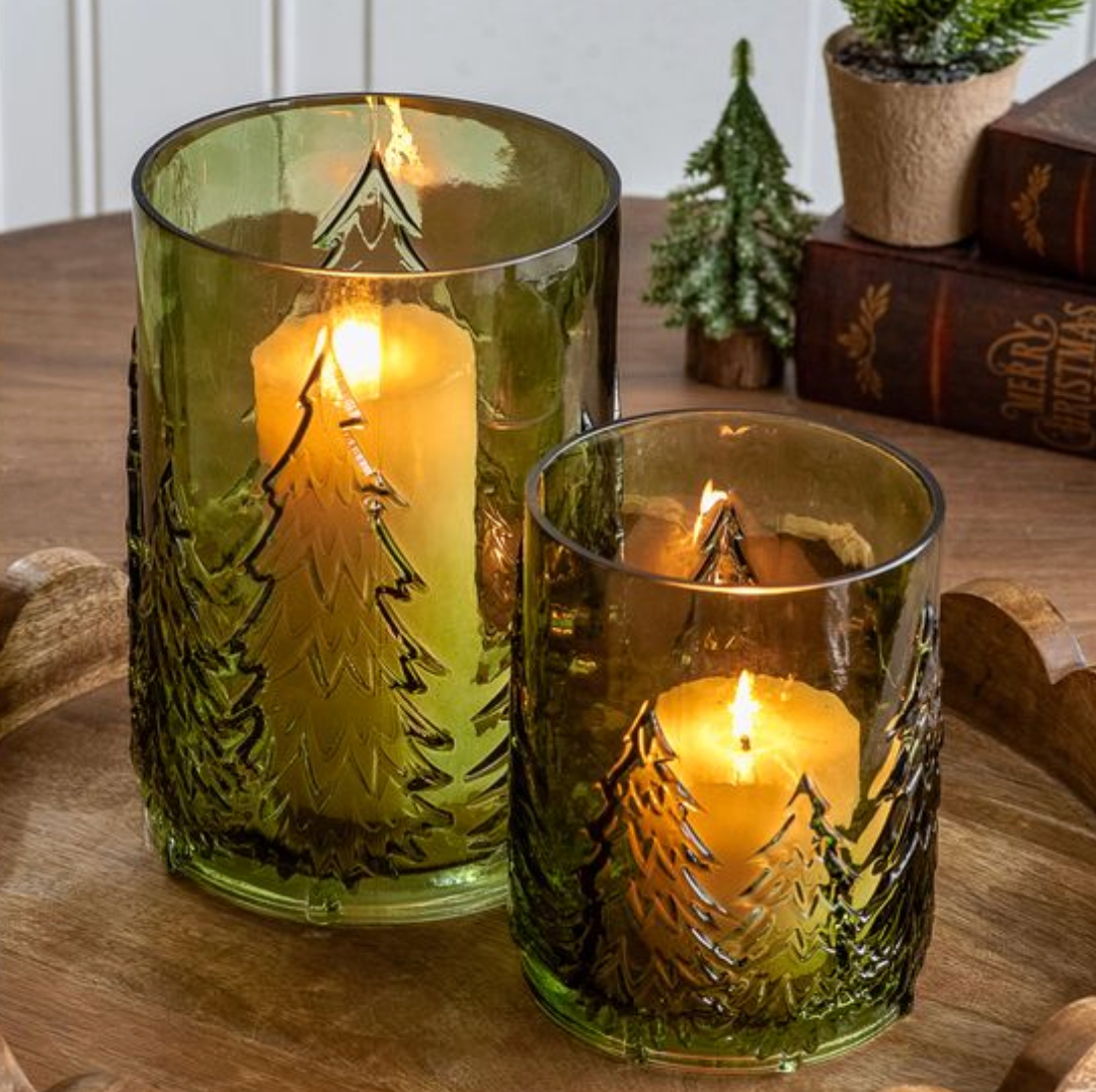 TREE CANDLE HOLDERS
