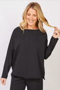TERRY RELAXED TOP