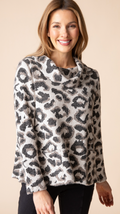 LEOPARD COWL