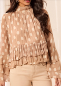 PEPLUM BLOUSE