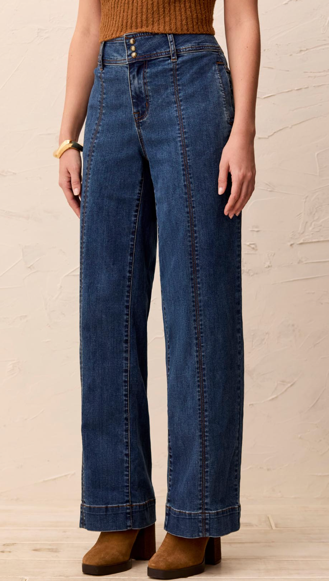 AUDREY WIDE TROUSER-DUSK